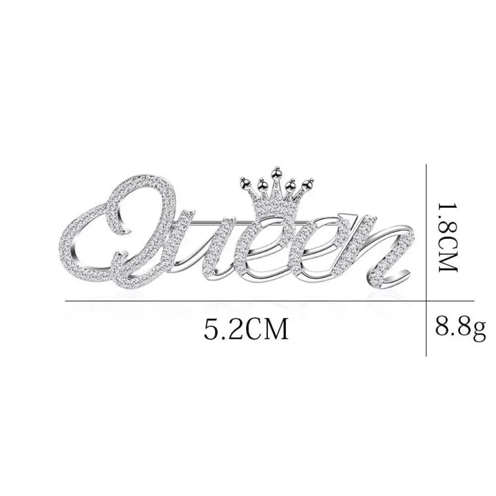 VQ Queen Sign Brooch - Picture 5 of 7